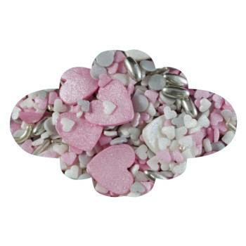 Mix romance 100 gr. confeti