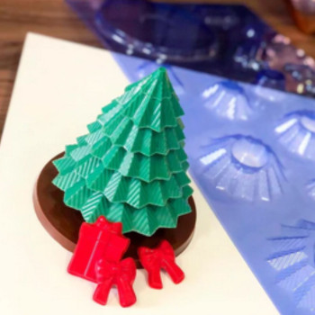 Molde acetato  arvore Natal 3D Porto formas
