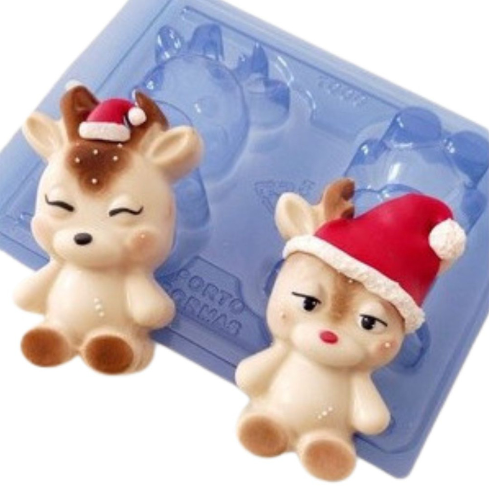 Molde acetato “Rena de Natal” | CakeDreams