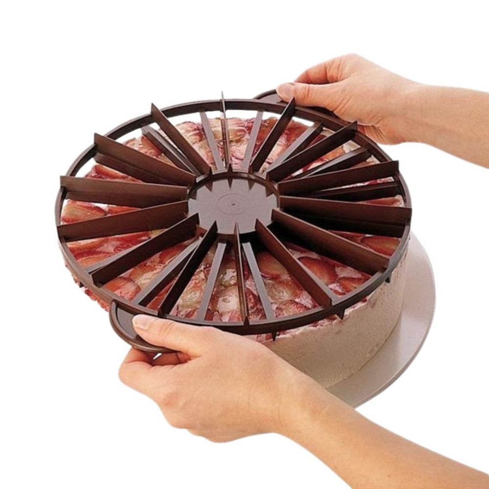 Cortante “Fatias Certas” – Marcador de Bolos | CakeDreams