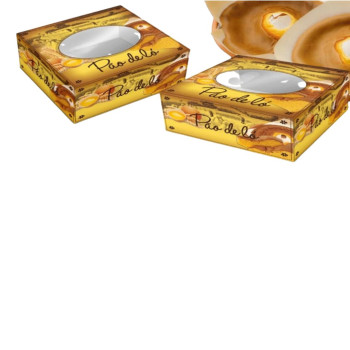 Caixa para Pão de ló com...