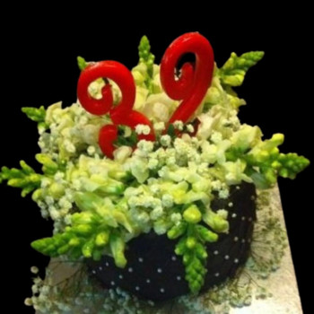 Velas vermelha grande 12 cm - vários números