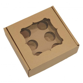 Caixa cartão kraft com...