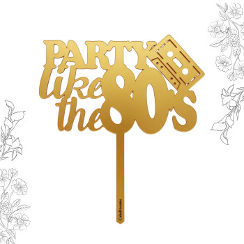 Topos de bolo Anos em...