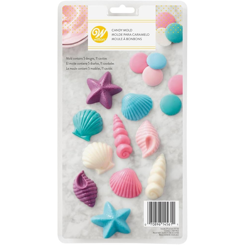 Molde Bombons Frutos de mar Wilton