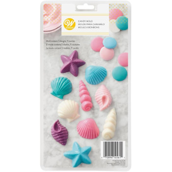 Molde Bombons Frutos de mar Wilton