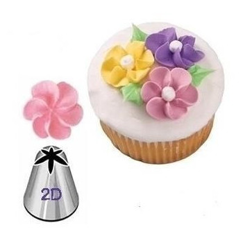 Bico de Decoração Flor  2D Wilton